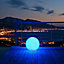 Boule lumineuse Bobby autonome multicolore D.40cm - Led intégrée