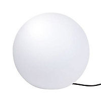 Boule lumineuse Bobby blanche D.40 cm - E27