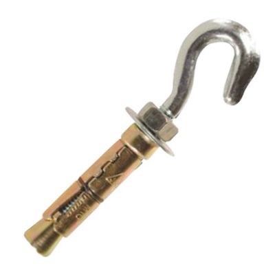 Support Boulon Piton Escalade - Acier Inox - Charge 25kN - Pour Spéléo, Via Ferrata
