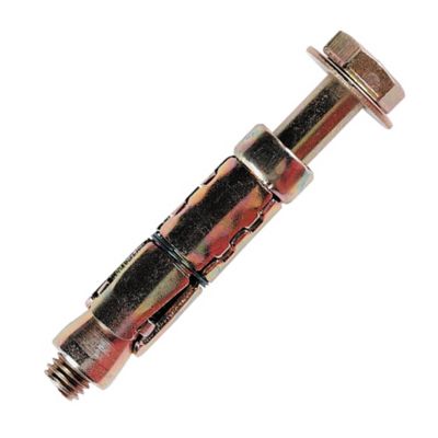 Origin8 Cale Et Boulon D'Expansion 180 Mm - Acier Allié Argenté - Neuf