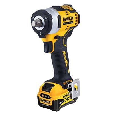 Boulonneuse 1/2" XR 12 V brushless 340/500 Nm avec 2 batteries 5 Ah, chargeur rapide et TSTAK DCF901P2-QW