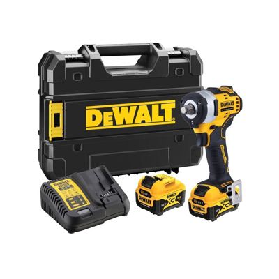 Boulonneuse 1/2" XR 12V brushless 340/500 Nm - DCF901P2-QW - 2x 5Ah - chargeur rapide - TSTAK