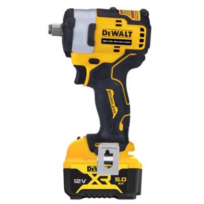 Boulonneuse 1/2" XR 12V DEWALT DCF901P1-QW avec batterie 5 Ah et coffret TSTAK
