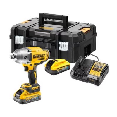 Boulonneuse 1/2" XR 18V DCF900H2T-QW Brushless 5 Ah POWERSTACK - 1386/1898 Nm