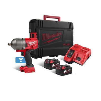 Boulonneuse 18V 1356 Nm 1/2" (2x5,0 Ah) M18 ONEFHIWF12-502X - MILWAUKEE 4933459727