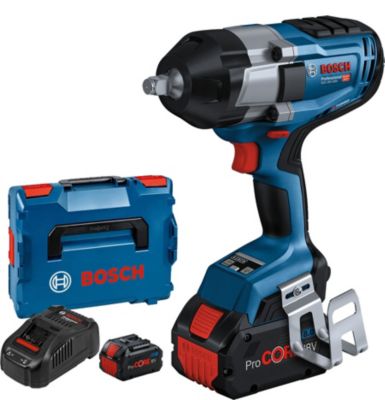 Boulonneuse 18V GDS 18V-1000 Professional + 2 batteries Procore 8 Ah + chargeur + L-BOXX 136 - BOSCH - 06019J8302