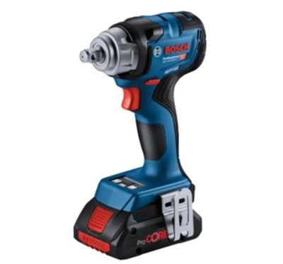 Boulonneuse à choc 18V GDS 18V-330 HC + 2 batteries 4Ah + chargeur + L-BOXX - BOSCH - 06019L5002