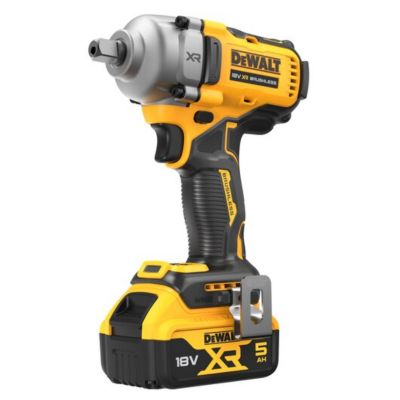 Boulonneuse à chocs 1/2" compacte XR 18V - DCF892P2T-QW - coffret TSTAK avec 2 batteries 5,0 Ah