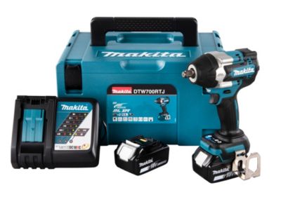 Boulonneuse à chocs 18 V LXT DTW700RTJ 700 Nm, 2x5.0 Ah, MAKPAC, chargeur rapide