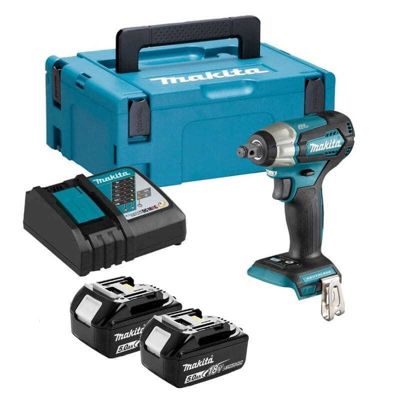 Boulonneuse à chocs 18V 180 Nm -2x5,0 Ah-et MAKPAC MAKITA DTW181RTJ