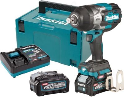 Boulonneuse à chocs 40 V max XGT 1 800 Nm - TW001GM201 - avec 2 batteries 4,0 Ah, chargeur et MAKPAC