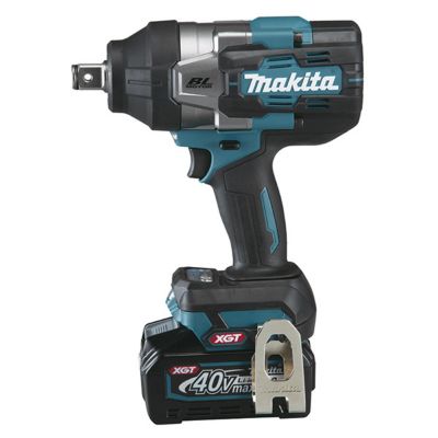 Boulonneuse à chocs 40 V max XGT 1 800 Nm - TW001GM201 - avec 2 batteries 4,0 Ah, chargeur et MAKPAC