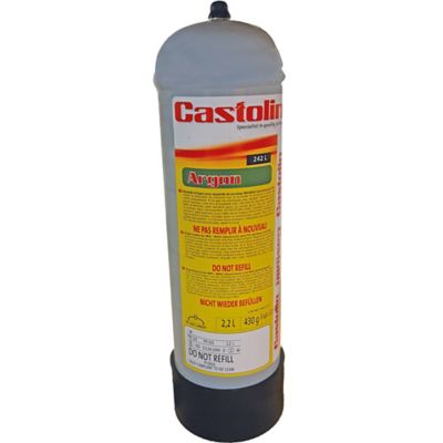 Bouteille d'argon pour soudage Castolin 220L