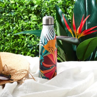 Bouteille de Transport - COOK CONCEPT - Isotherme - Exotique - Rouge et Multicolore