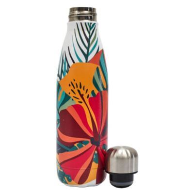 Bouteille de Transport - COOK CONCEPT - Isotherme - Exotique - Rouge et Multicolore