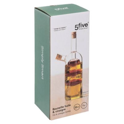 Bouteille huile/vinaigre verre 029L - 5Five