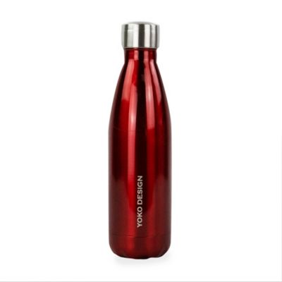 Bouteille isotherme rouge brillant 50 cl