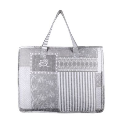 Boutis 220x240 avec 2 taies et sac Arkansas gris