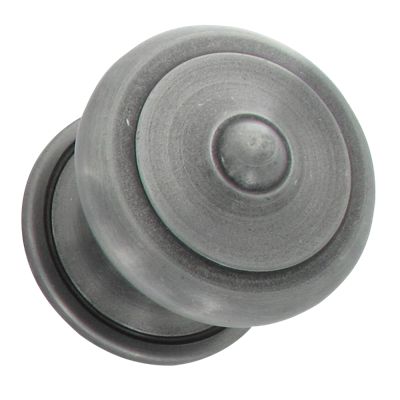 Bouton Boule de porte d'entrée rustique argent antique