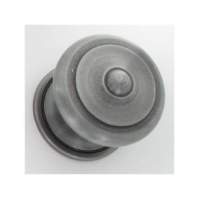 Bouton Boule de porte d'entrée rustique argent antique