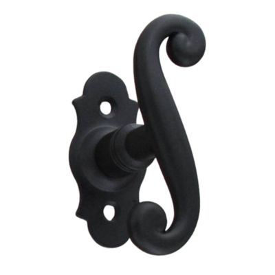 Bouton de fenêtre fer forgé COQ noir