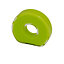 Bouton de meuble acrylique COLOURS Kameko vert brillant Ø16 mm