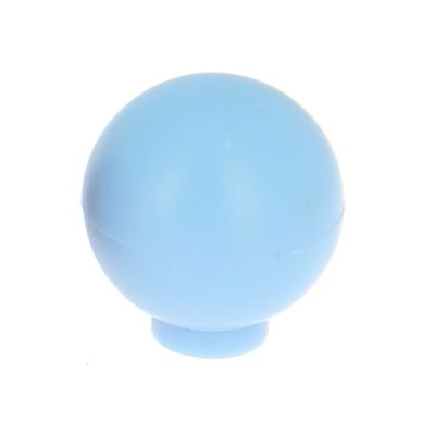 Bouton de meuble arrondi Ferel bleu clair Ø2.7cm x P.2.9cm