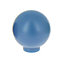 Bouton de meuble arrondi Ferel mat bleu foncé Ø2.7 x l.20,7 cm