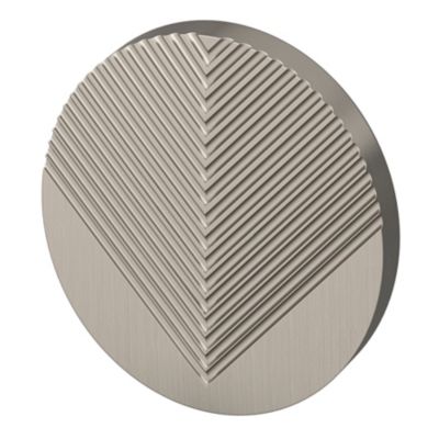 Bouton de meuble arrondi Garlan gris ⌀.34mm x L.34mm
