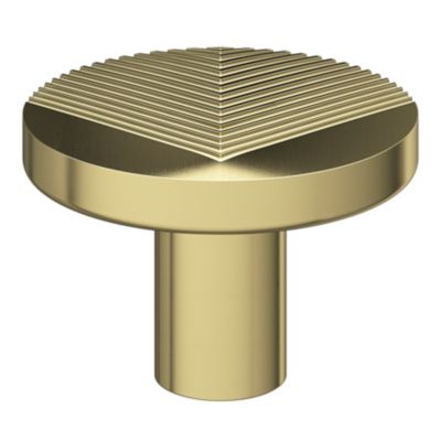 Bouton de meuble arrondi Garlan or ⌀.34mm x L.34mm