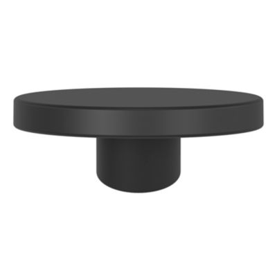 Bouton de meuble arrondi Minzh noir ⌀.35mm x L.35mm