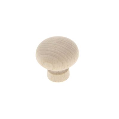 Bouton de meuble arrondi pine Ø2.5CM X L.2.5CM X H.2.5CM X P.2.1CM