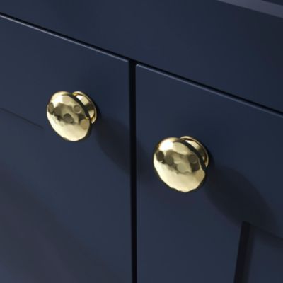 Bouton de meuble arrondi Tudy or ⌀.40mm