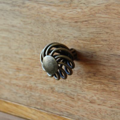 Bouton de meuble Azereg Or ⌀.38 x P.35 mm