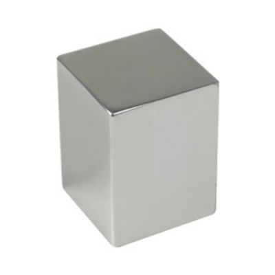Bouton de meuble diamètre 15 mm aluminium anodisé mat lot de 50 piéces