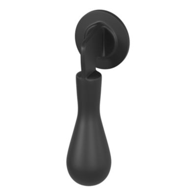 Bouton de meuble GoodHome Kilhog noir l.1.8cm x h.5cm x p.2cm