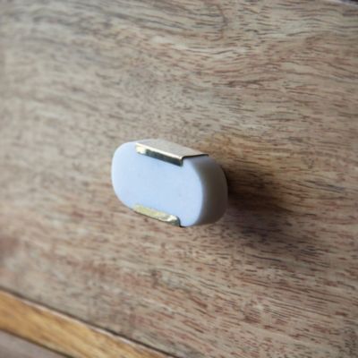 Bouton de meuble ovale Rubian multicolore L.53mm
