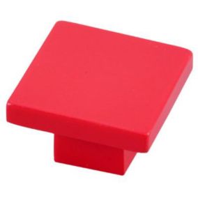 Bouton de meuble plastique Colours Funny square grenade