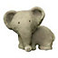 Bouton de meuble résine Colours Safari éléphant gris