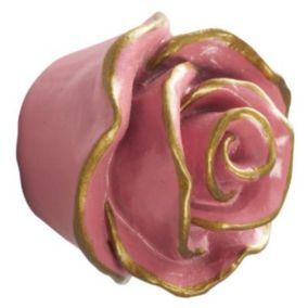 Bouton de meuble résine COLOURS Victoria rose