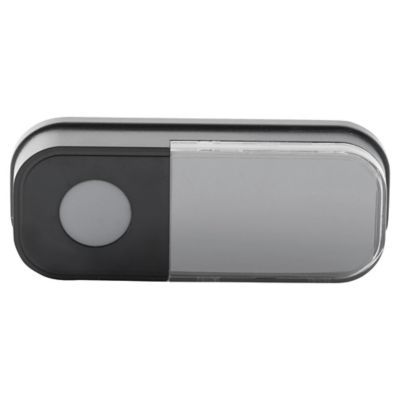 Bouton de sonnette sans fil Blyss Liam noir