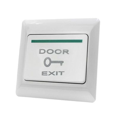 Bouton poussoir de sortie - motif clé - sb1b