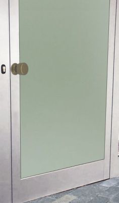 Bouton tirant de porte fixe D50 mm en aluminium Bronze poli - breveté - lot de 6 boutons