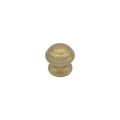Bouton tirant de porte fixe D60 mm en aluminium Bronze poli - breveté - lot de 6 boutons