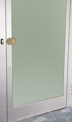Bouton tirant de porte fixe D60 mm en aluminium Bronze poli - breveté - lot de 6 boutons