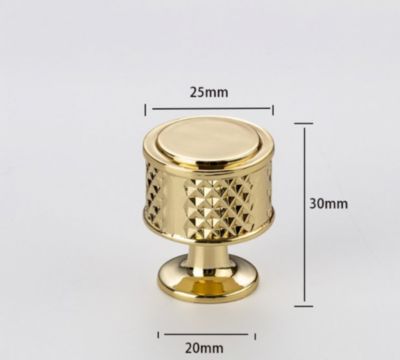 Boutons de Meuble Doré, Boutons de Tiroir de Monotrou, Gold Boutons de Portes Armoire, Massif Alliage de Zin Poignée Cuisine