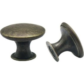 Boutons de Porte Vintage en Laiton Lot de 10 Boutons de Tiroir 30mm pour Placards de Cuisine