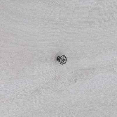 Lot de 6 boutons de porte ou tiroir de meuble rustique en zamak martelé