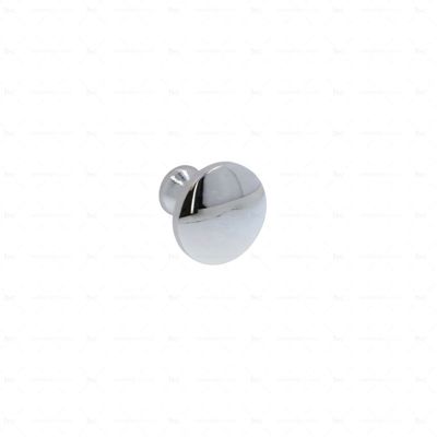 Boutons pour meubles en zamac Diamètre 28 chrome poli