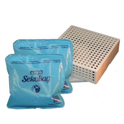Absorbeur d'humidité - Kindsorb - 20x1kg - 20 sachets avec crochet (1  boîte)